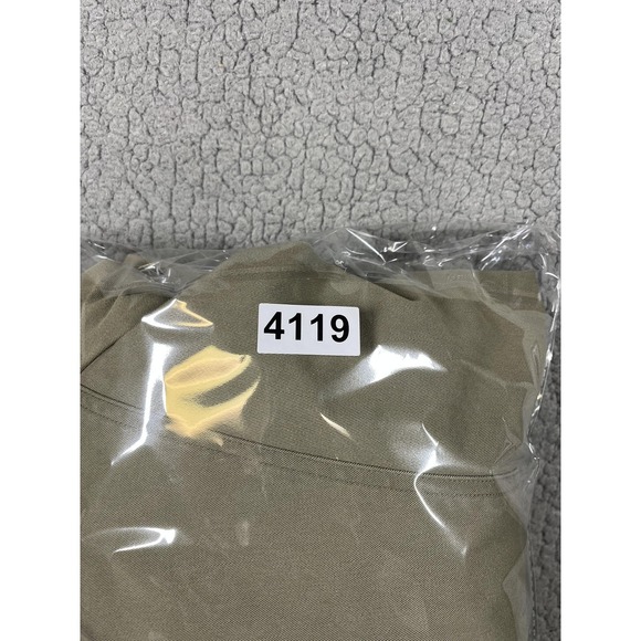 Diesel Jacket Mens Medium Beige Military Cotton Field Utility Button Pockets - Picture 14 of 14